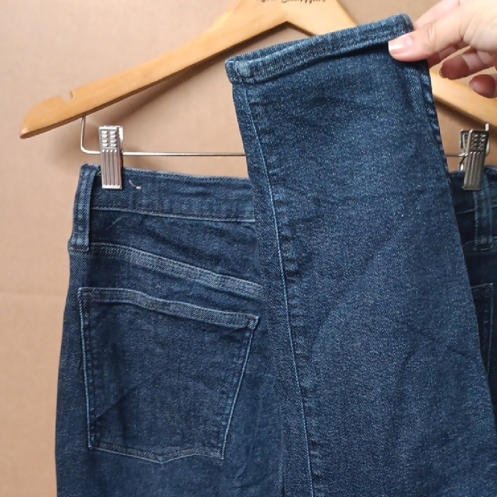 Madewell High Rise Dark Blue Jeans - Picture 7 of 10